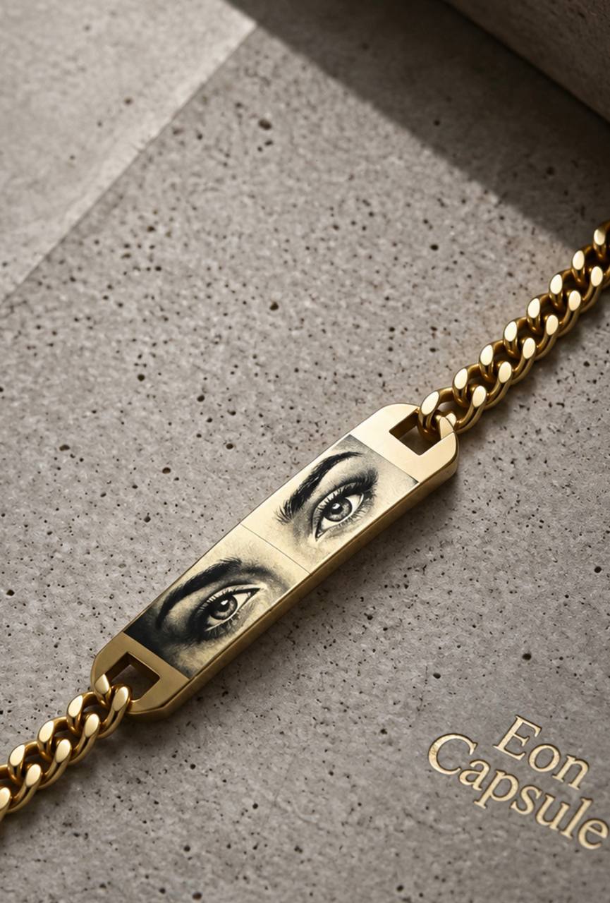 Bracelet Eternal eyes in a minimalist jewel