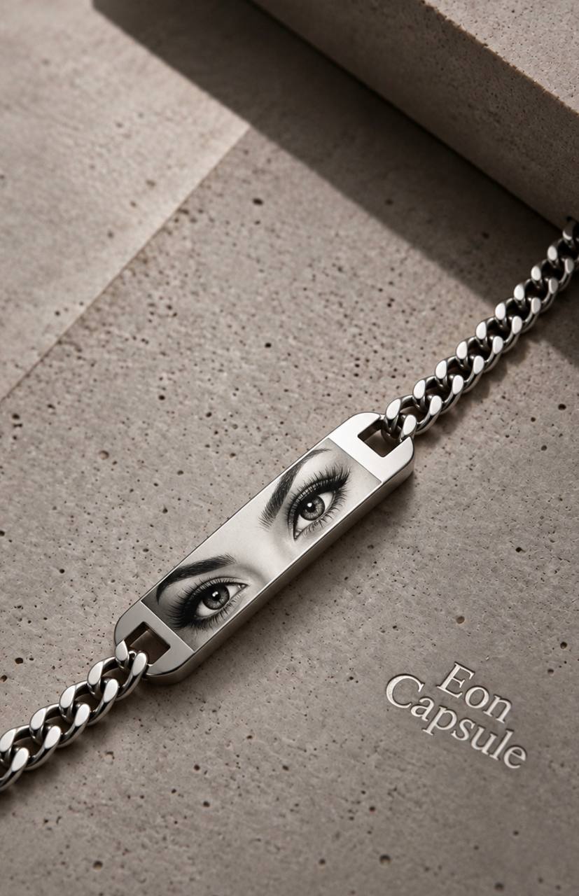 Bracelet Eternal eyes in a minimalist jewel