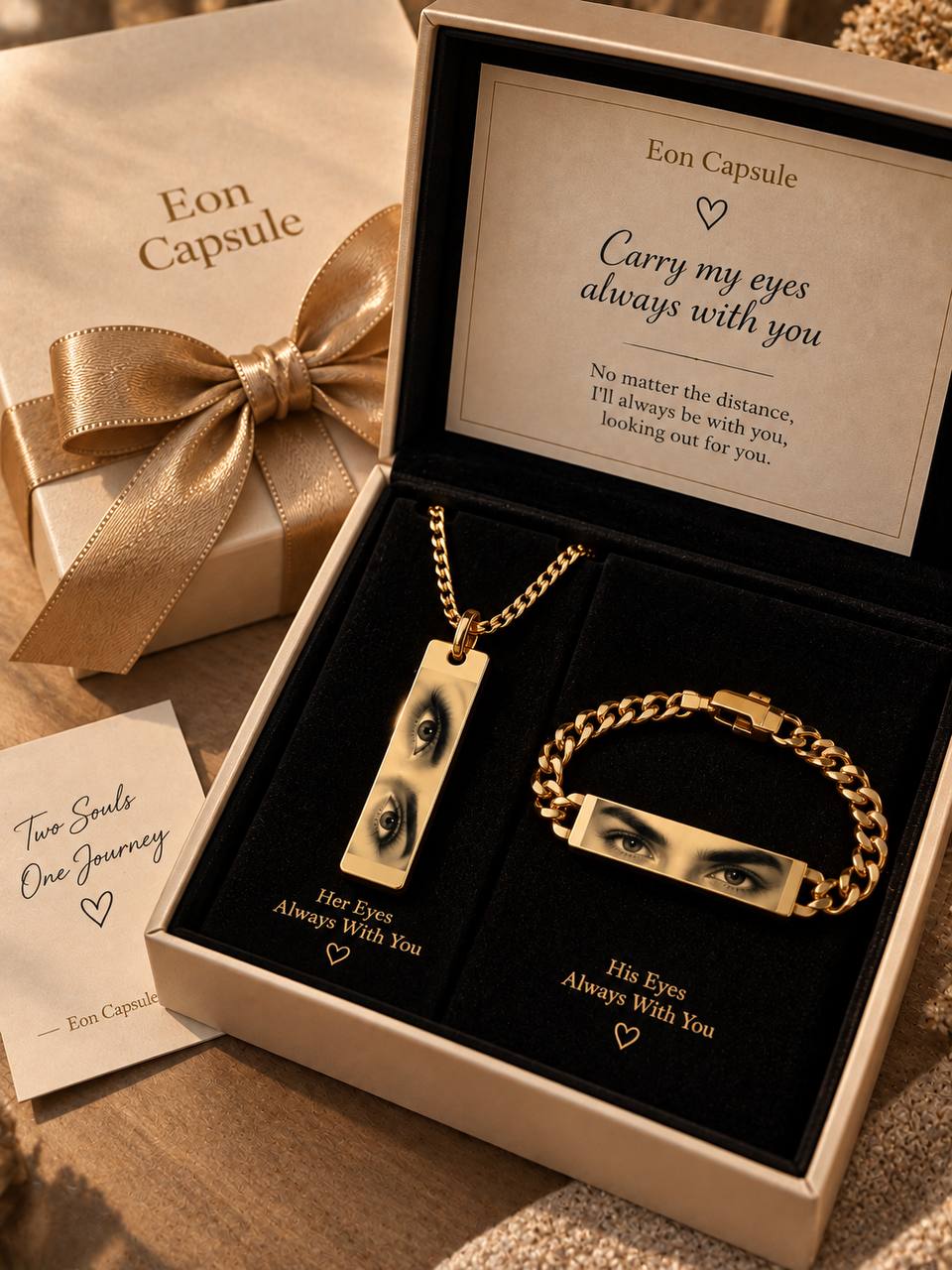 The Eternal Set (Eterna Eyes Matching Set Necklace + Bracelet)