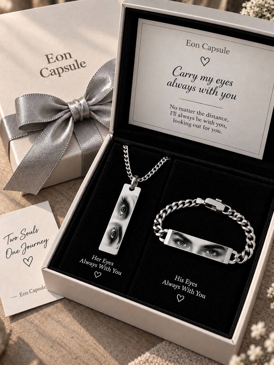 The Eternal Set (Eterna Eyes Matching Set Necklace + Bracelet)