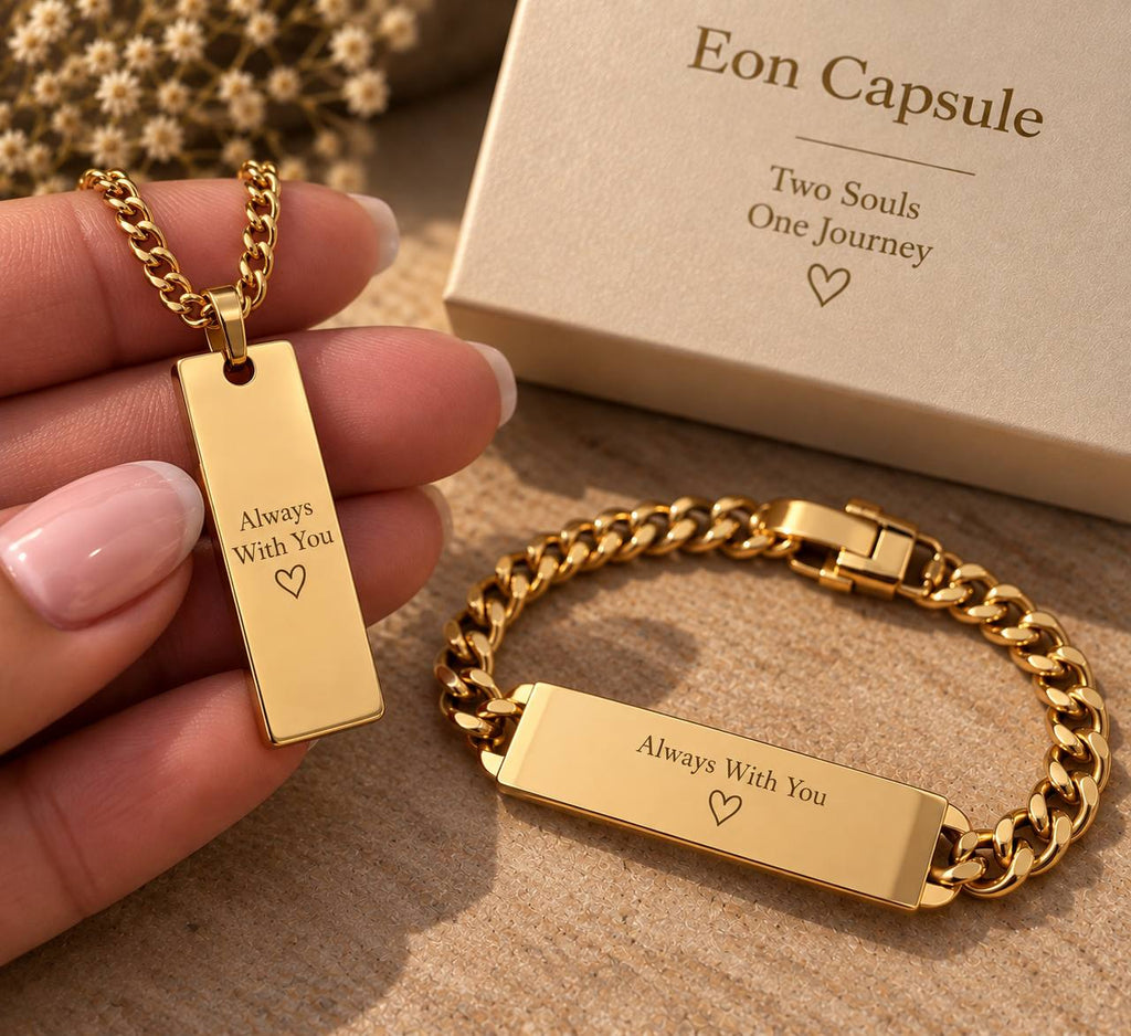The Eternal Set (Eterna Eyes Matching Set Necklace + Bracelet)