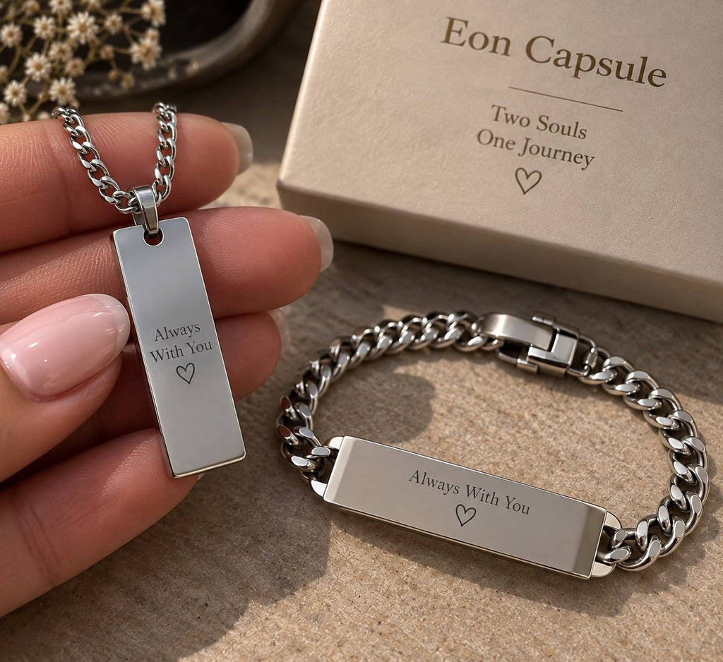 The Eternal Set (Eterna Eyes Matching Set Necklace + Bracelet)